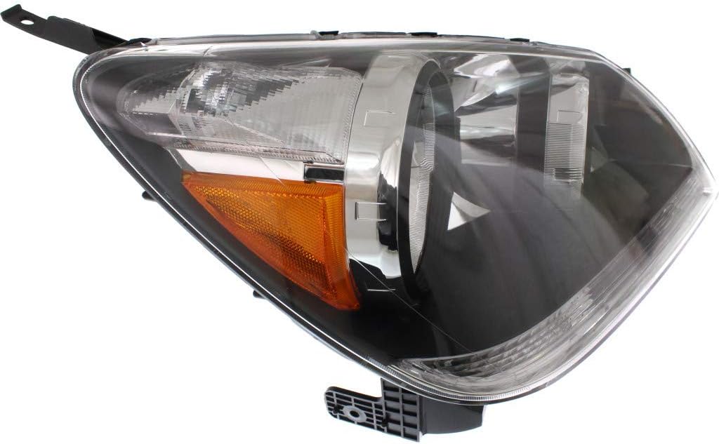 Head Light Assembly Passenger Side Black Housing S59227