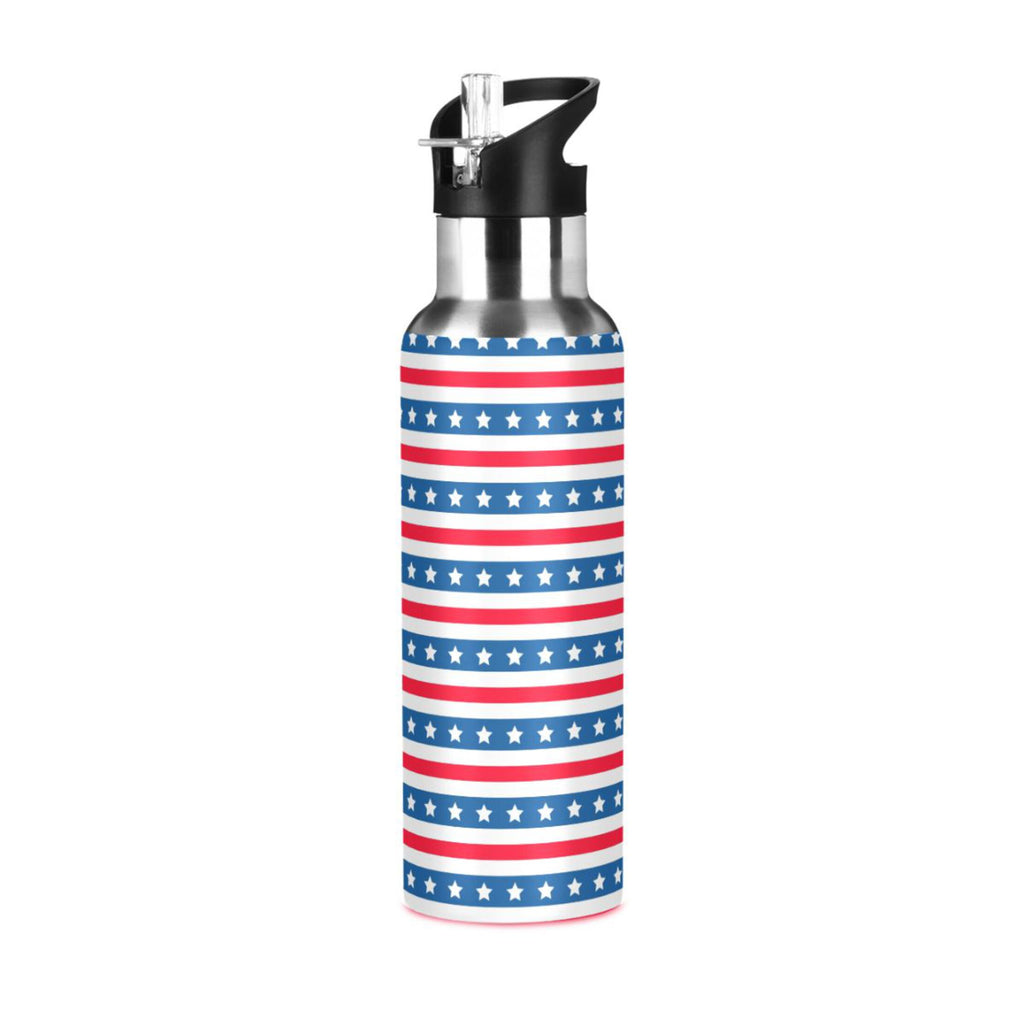 Stainless Steel Vacuum Insulated Water Bottle with Straw Lid 20 OZ R1309