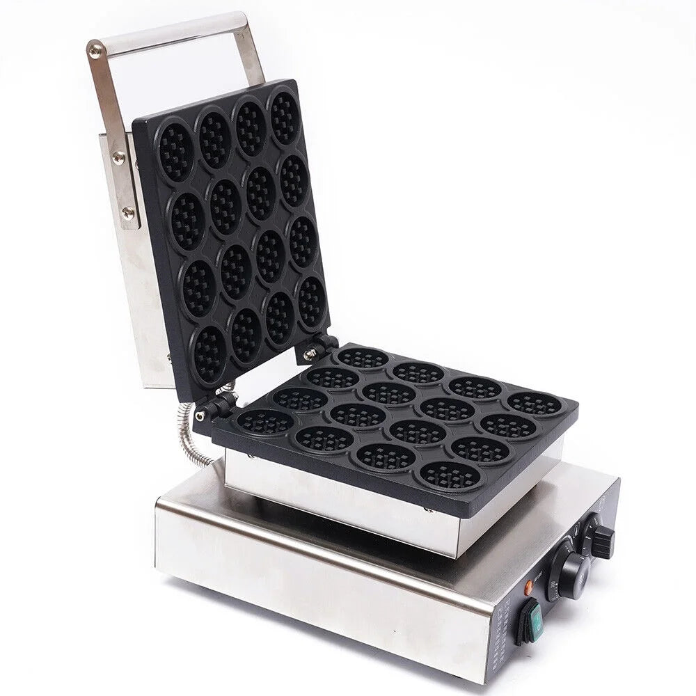 Small Round Nonstick Belgian Waffle Baker I63426