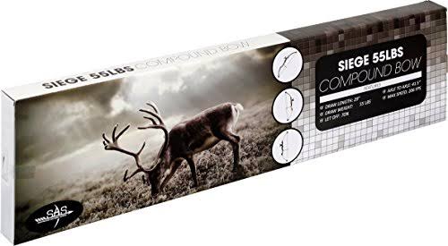 Camo Compound Bow with 5-Spot Paper Target F51626