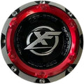 Gloss Black with Red Top Wheel Center Cap U18218