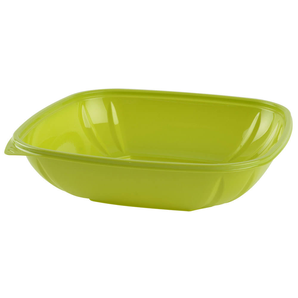 48 oz. Green Square Plastic Bowl G30145