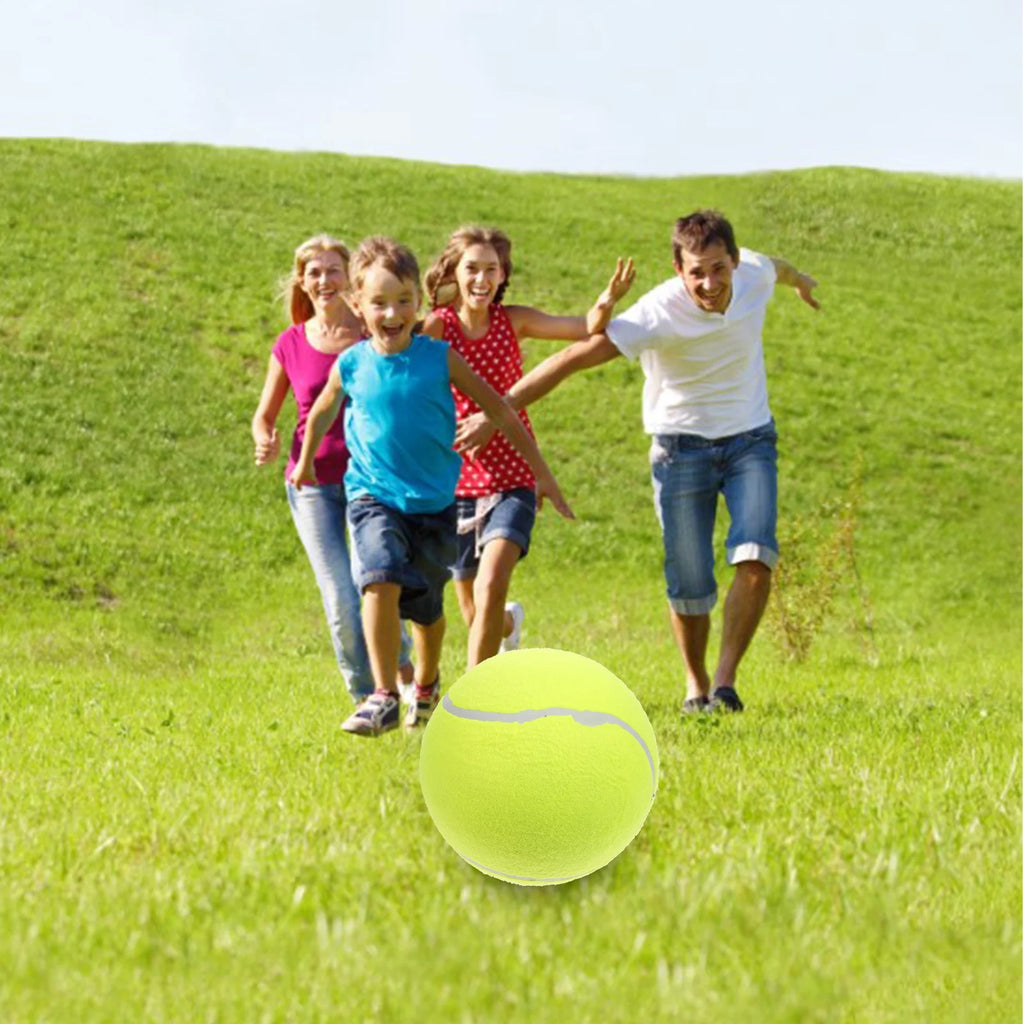 20cm Inflatable Flannel Tennis Ball I9797