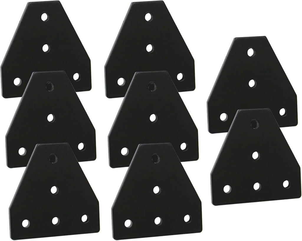4040 Aluminum Extrusion Connector Bracket Set with Joint Plates, T-Slot Nuts, Hex Socket Cap Screw A330175