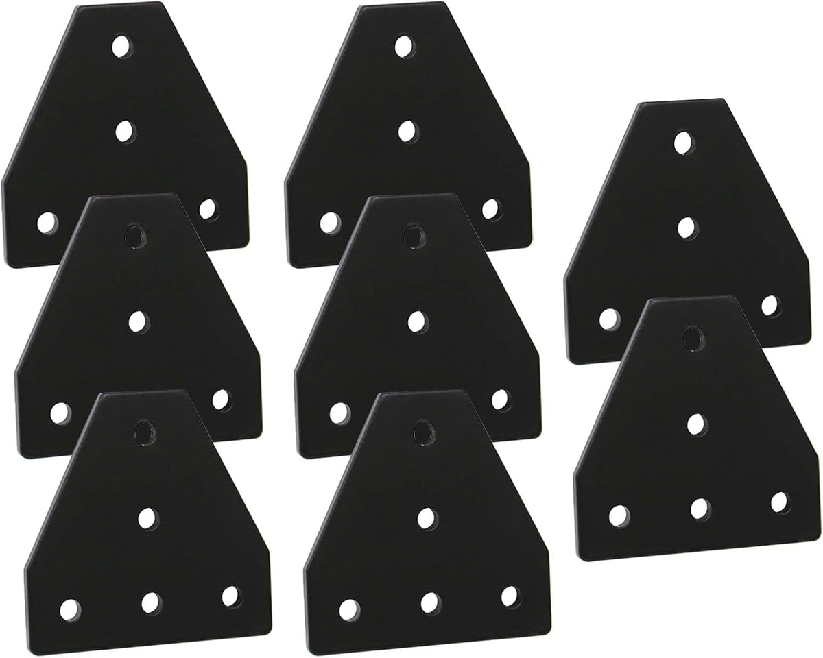 4040 Aluminum Extrusion Connector Bracket Set with Joint Plates, T-Slot Nuts, Hex Socket Cap Screw A330175