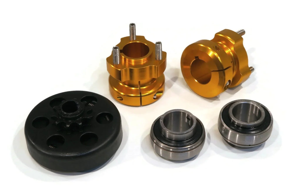 36 Inch Shaft Kit for Drift Trike Bikes with Bearing Hanger & Race Hubs Z10930