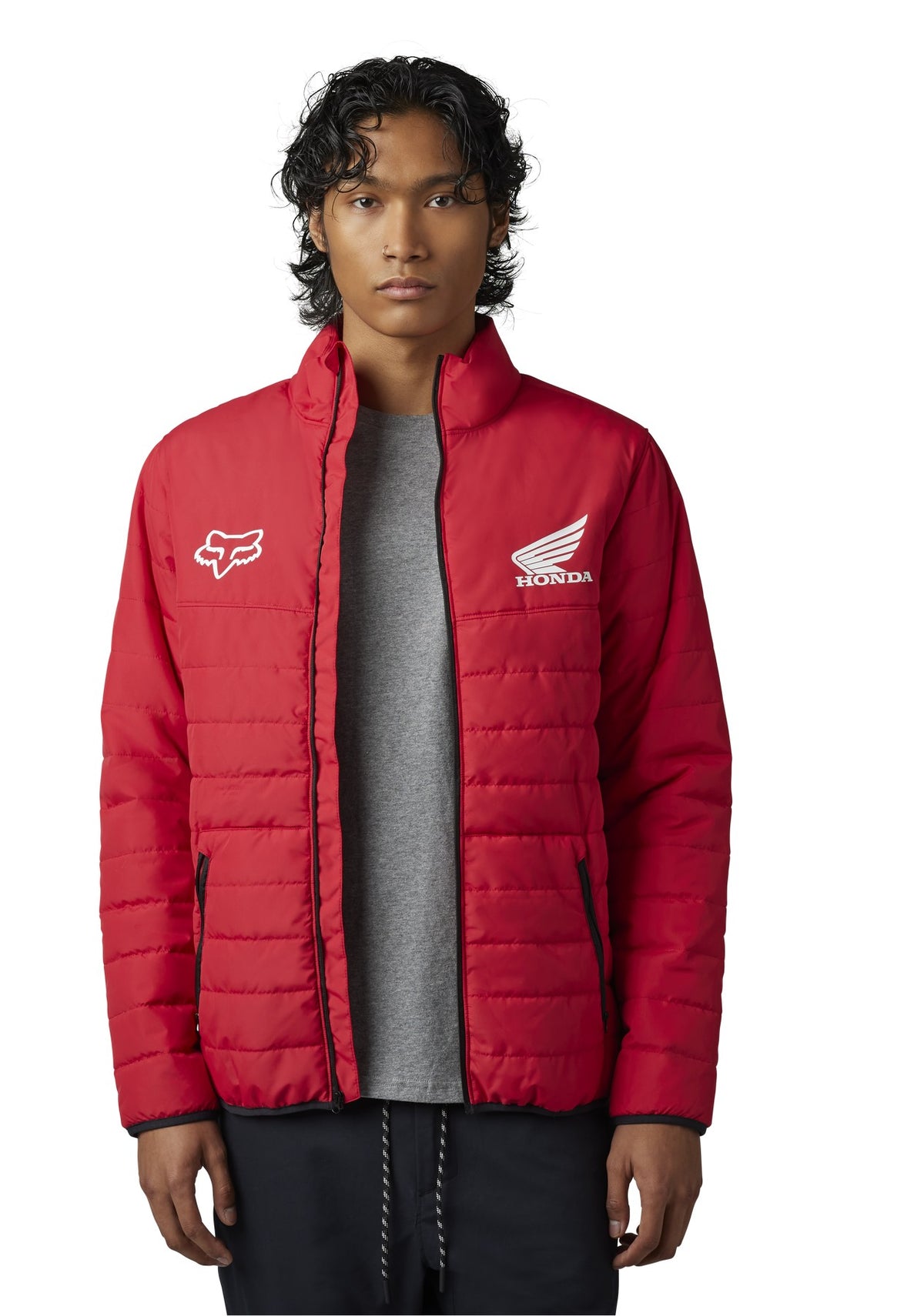 Red MD Fox Racing Honda Howell Mens Jacket D384256