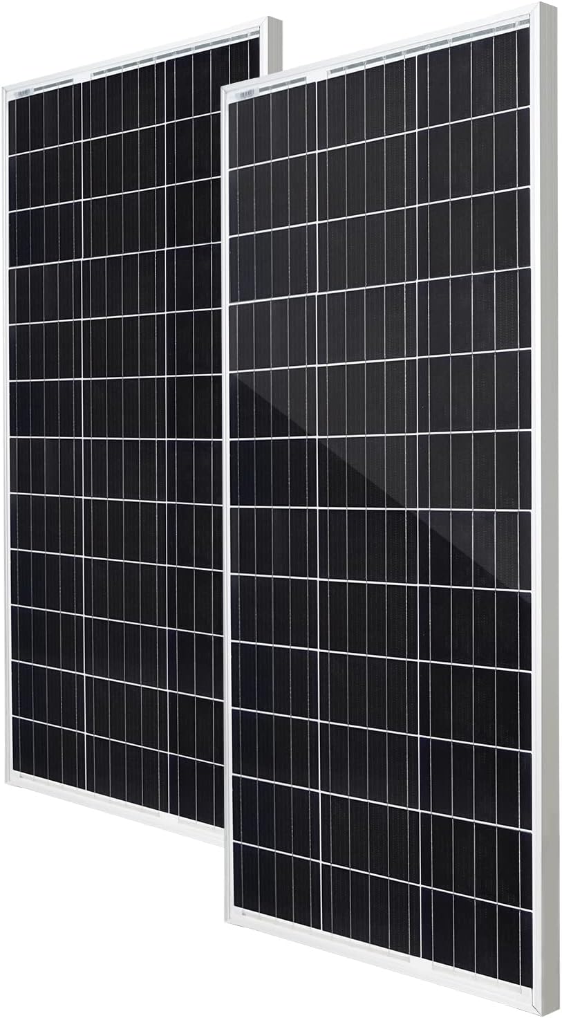 100 Watt 12V Monocrystalline Solar Panel with Solar Connectors P4437