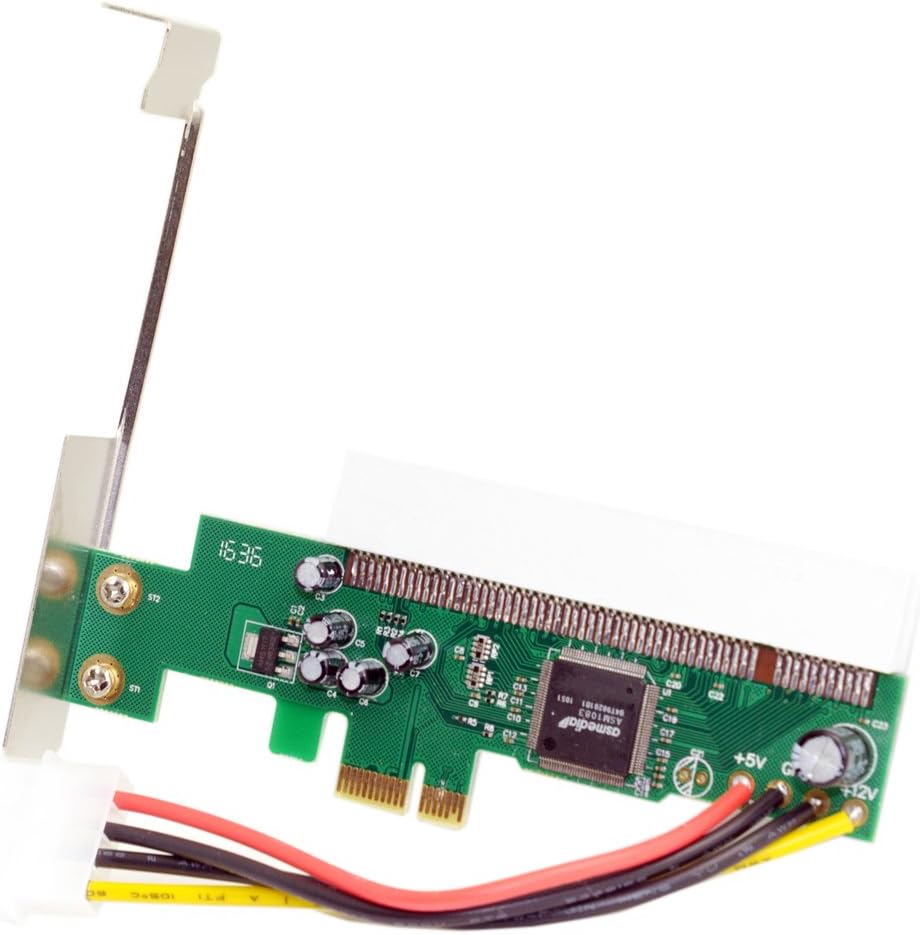 PCI-E X1 X4 X8 X16 to PCI Bus Riser Card Adapter Converter with Bracket Pack of 2 F412