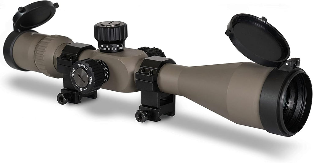 4-16x50 First Focal Plane Rifle Scope with Illuminated MOA Reticle H994