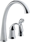 Chrome Single Handle Kitchen Faucet with Spray K101816