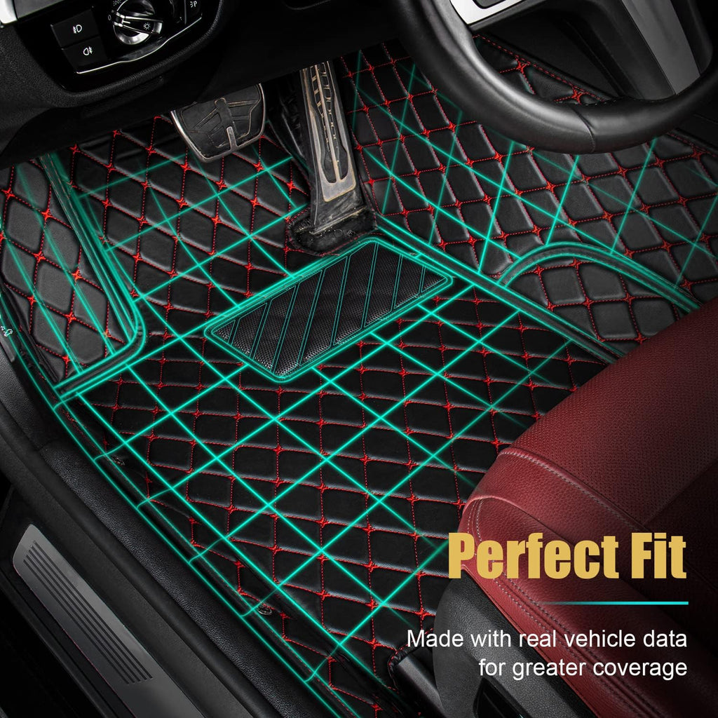 Leather Custom Floor Mats for Toyota Camry D508032