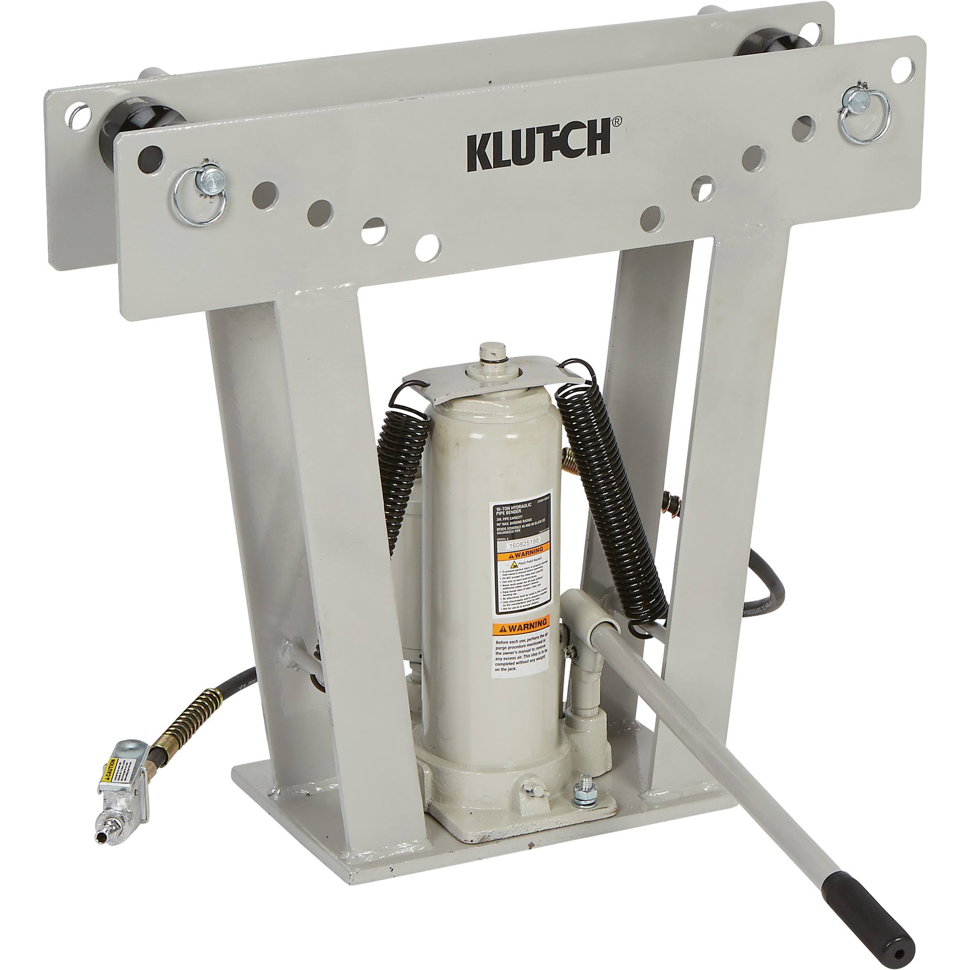 16-Ton Air/Hydraulic Pipe Bender 3inch Capacity L992