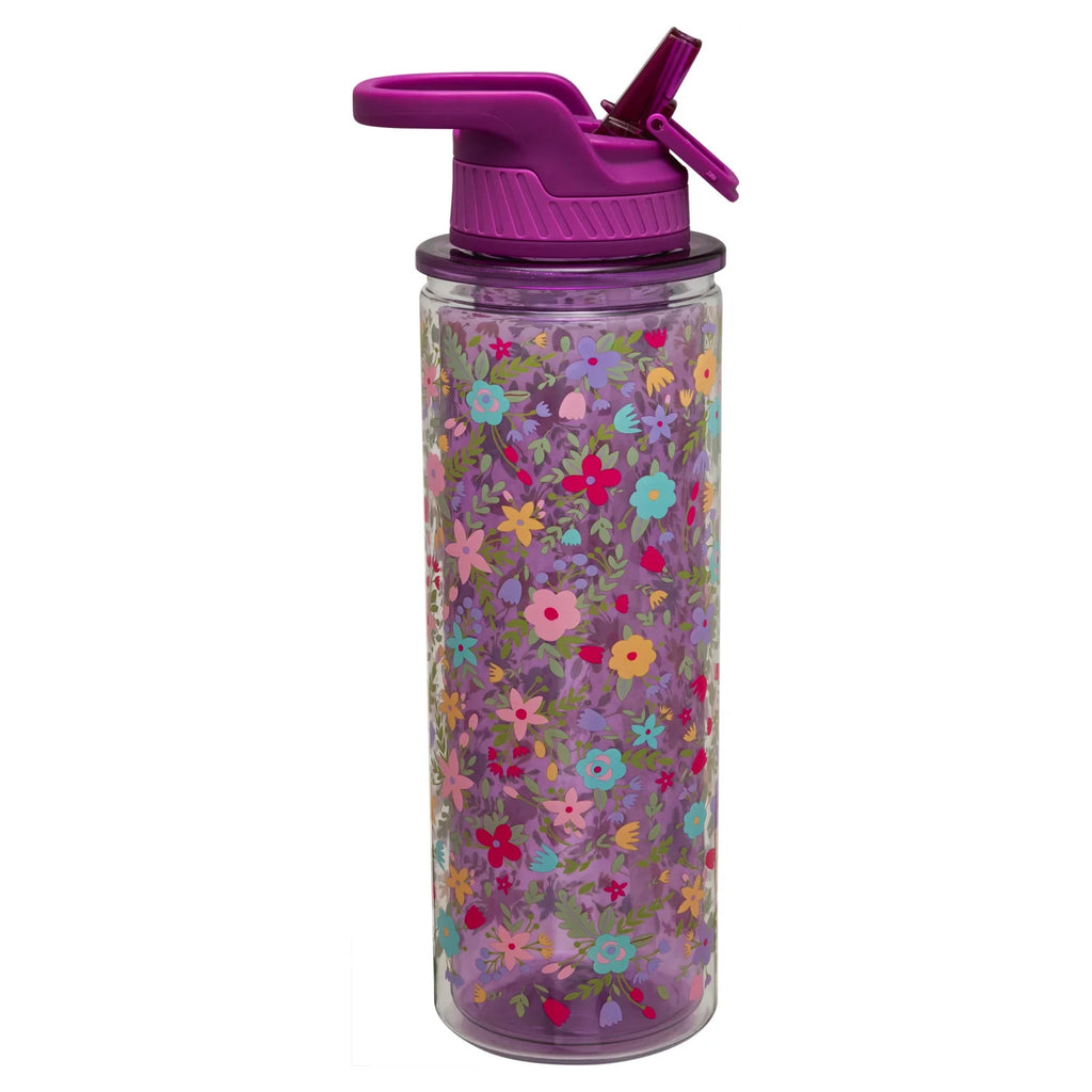 3-Pack 32 oz Double-Wall Insulation Water Bottle with Carry Loop Y212