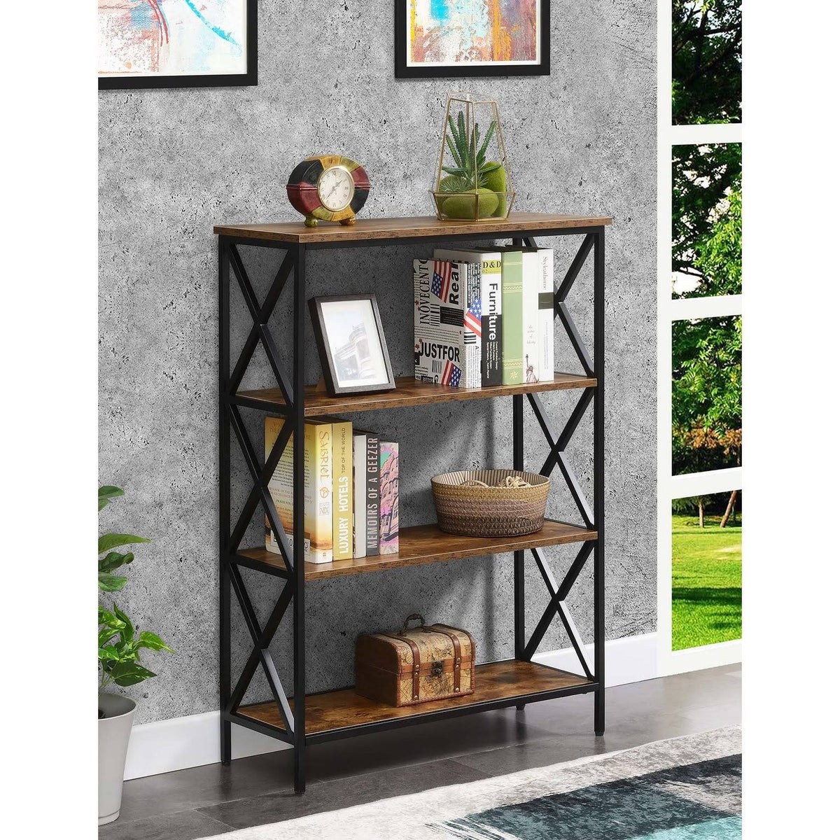4 Tier Bookcase O23483