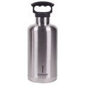 64oz Stainless Steel Tank Growler with 3 Finger Grip Cap K63414
