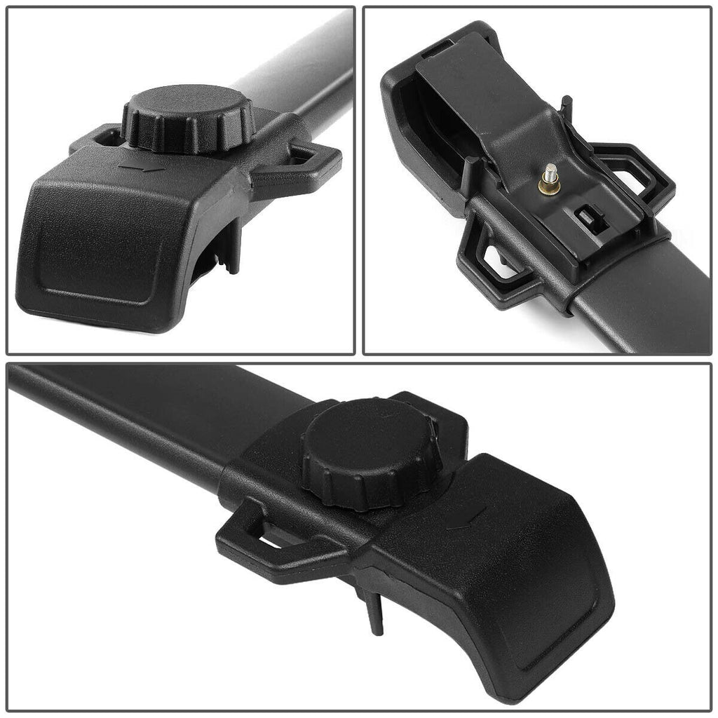 Pair OE Style Roof Rack Top Rail Aluminum Cross Bar E286018