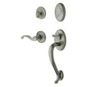 Antique Nickel Dummy Handleset with Lever S949118