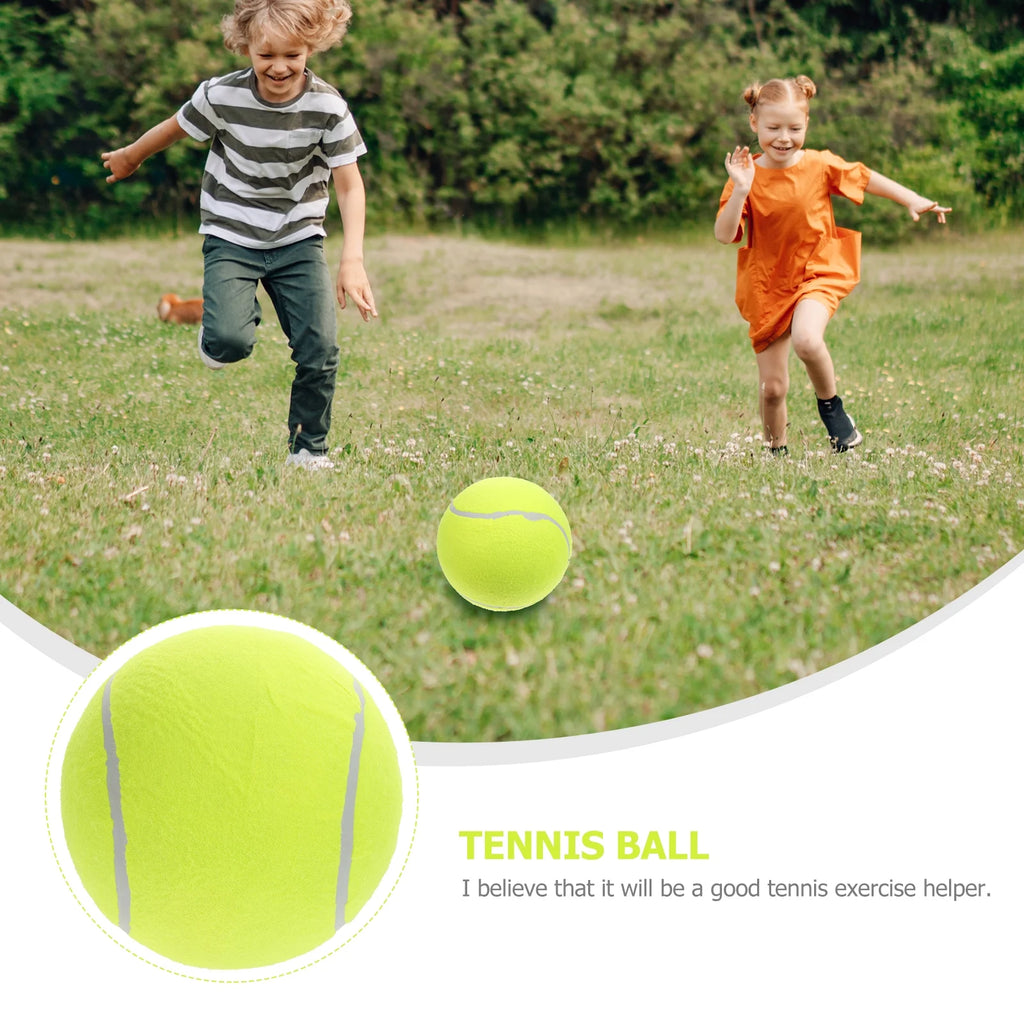 20cm Inflatable Flannel Tennis Ball I9797