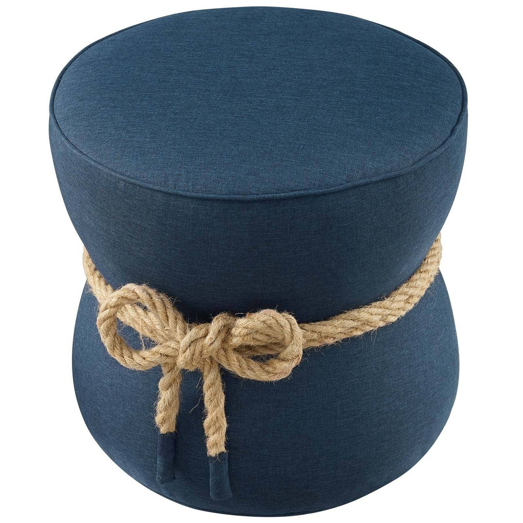 Red Fabric Ottoman P27635