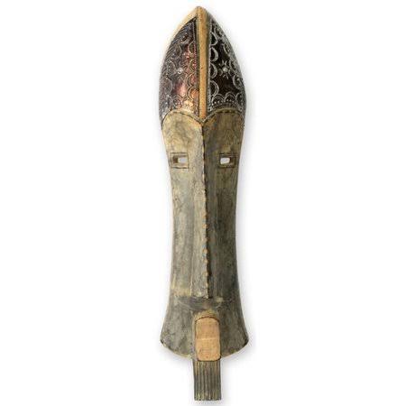 African Charm Wood Mask Wall Decor U48019