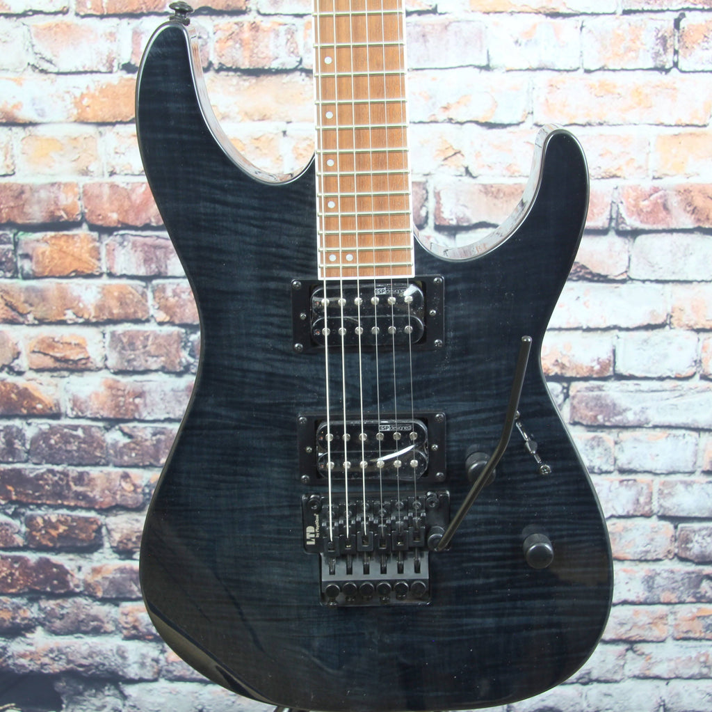 See Thru Black Electric Guitar Y82145