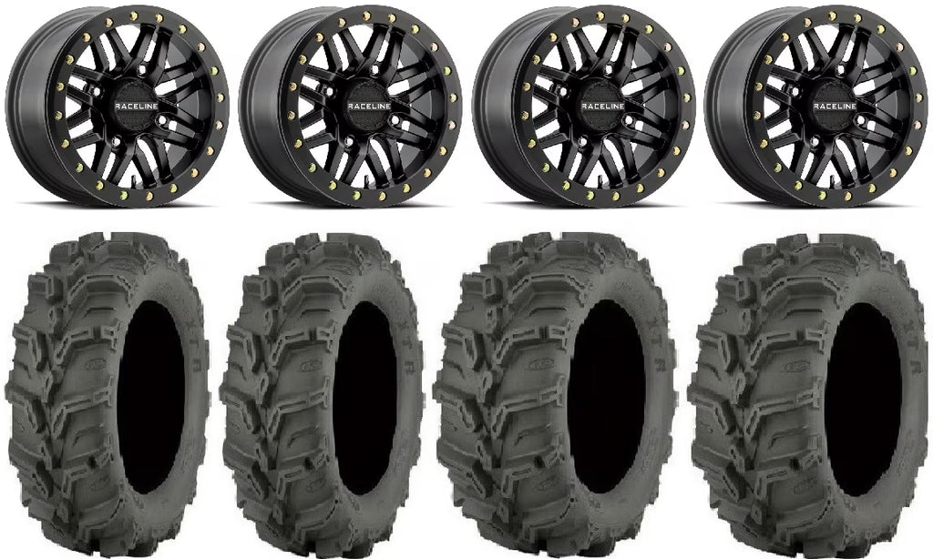 14" Black Wheels 27" Mud Lite XTR Tires Z863