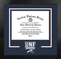 11 x 8.5 in. Black Frame Diploma O53361