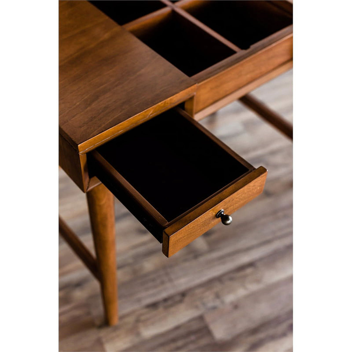 Wood Bedroom Vanity in Acorn (Brown) C56927