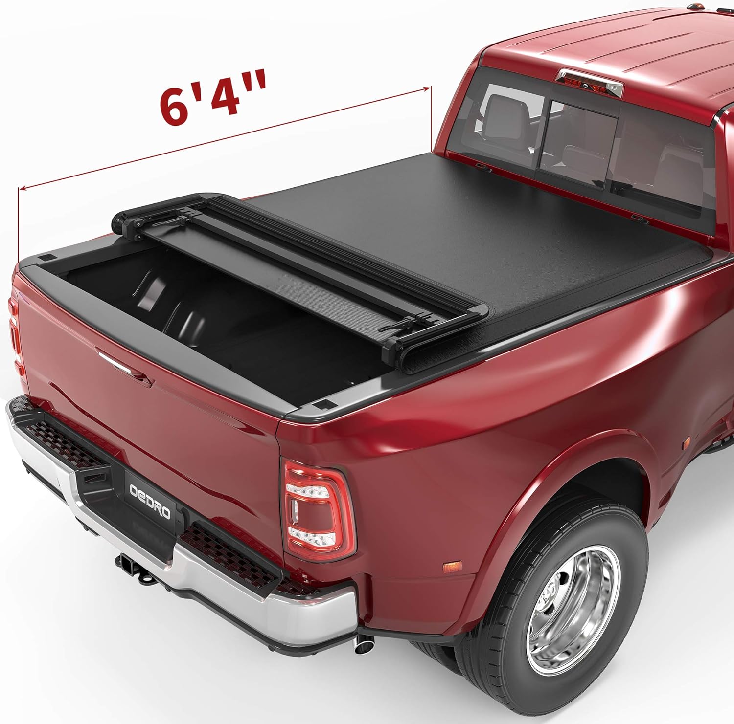 Soft Quad Fold Truck Bed Tonneau Cover H7014