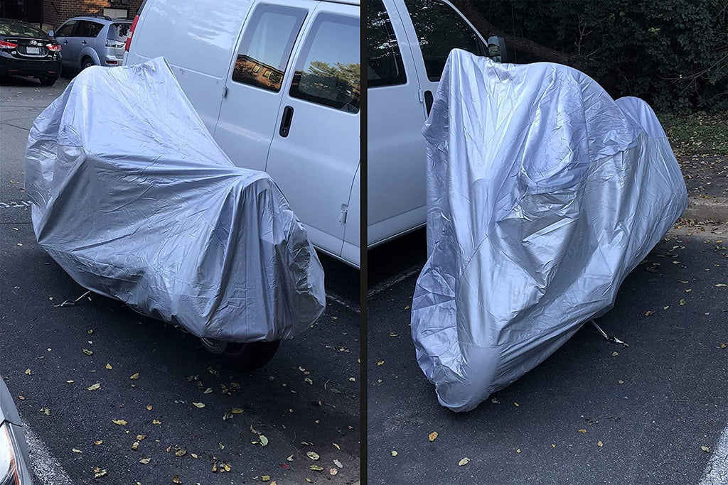 Motorcycle Cover for 1989 Vespa Pk50xl Scooter with Reinforced Securing Straps and Storage Bag M154057