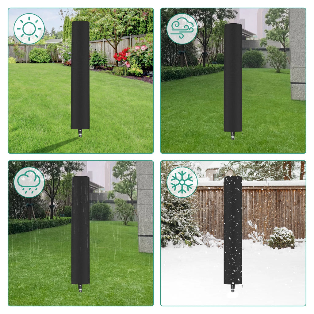 Green Retractable Umbrella Drying Rack C331