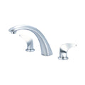 Two Handle Roman Tub Trim Set, PVD Stainless Steel J516327