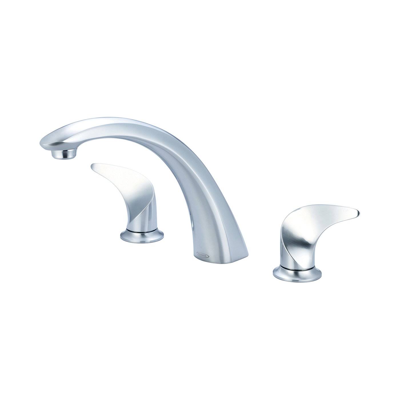 Two Handle Roman Tub Trim Set, PVD Stainless Steel J516327