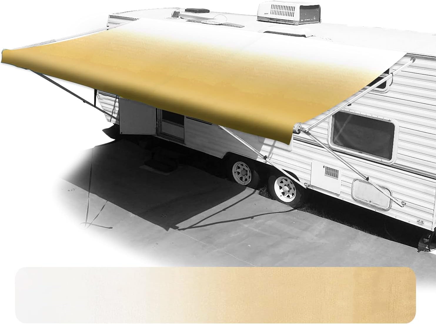 17 FT UV Blocker Outdoor Canopy Fabric H10414