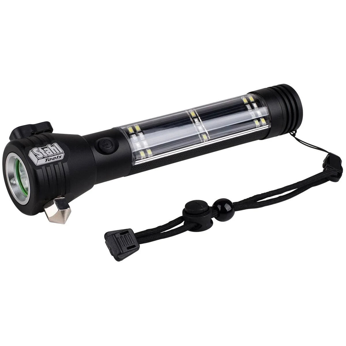 3W LED Solar Rechargeable Flashlight with USB Charging P892108