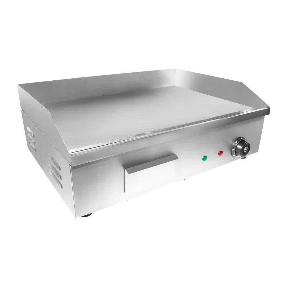 Flat Top Griddle Teppanyaki Grill with Single Thermostat Commercial 110V G10122