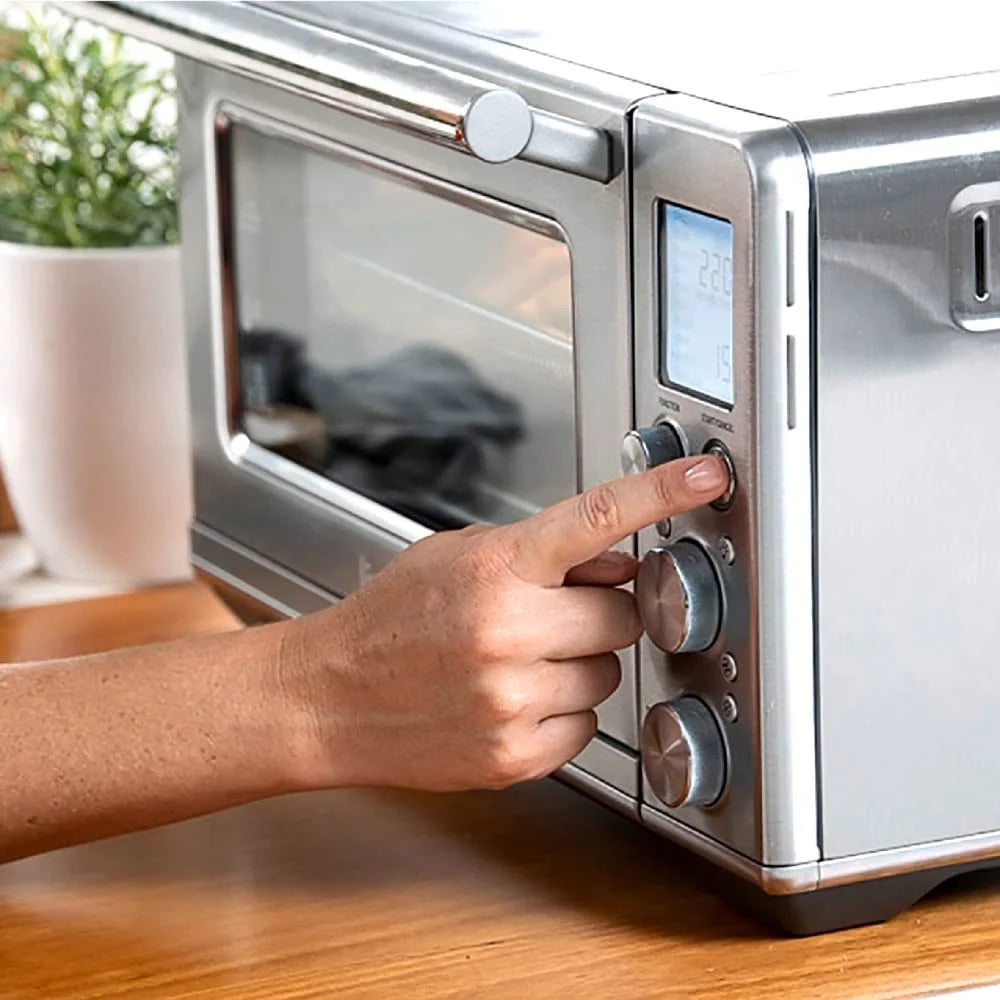 Brushed Stainless Steel Smart Oven Air Fryer Toaster Oven M5909