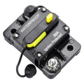 30 Amp Circuit Breaker, Inline Fuse Inverter with Manual Reset, 12V-48V DC Water Proof, Surface Mount-30A, Pack of 2 P270