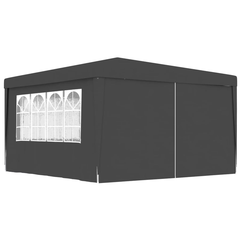 13.1'x13.1' Anthracite Party Tent with Side Walls I135