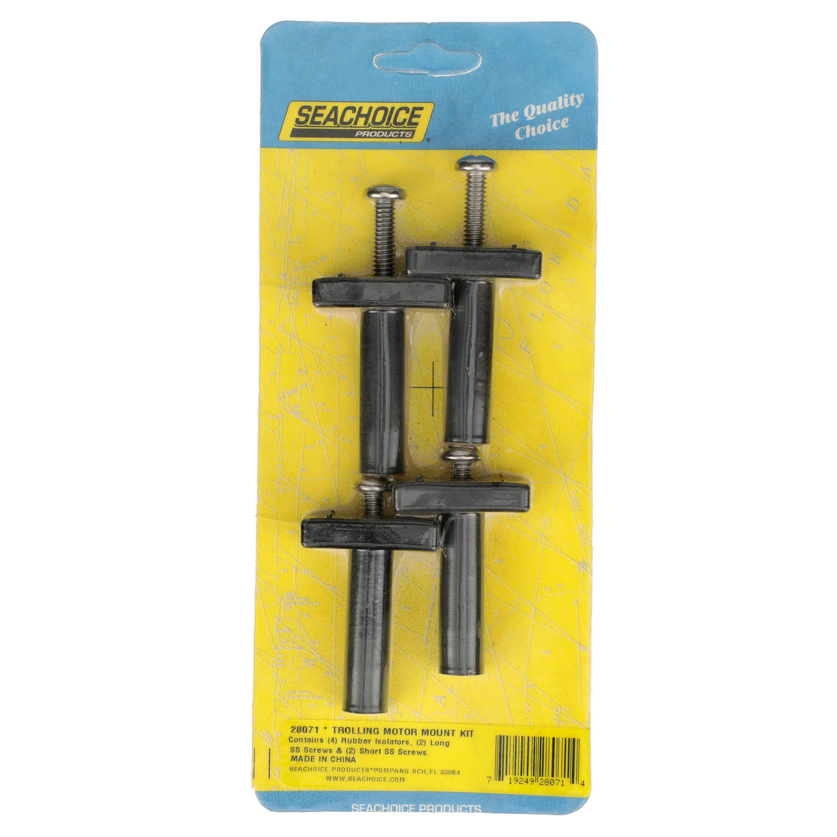 Stainless Steel Mounting Bolt and Isolator Kit for Trolling Motors E206