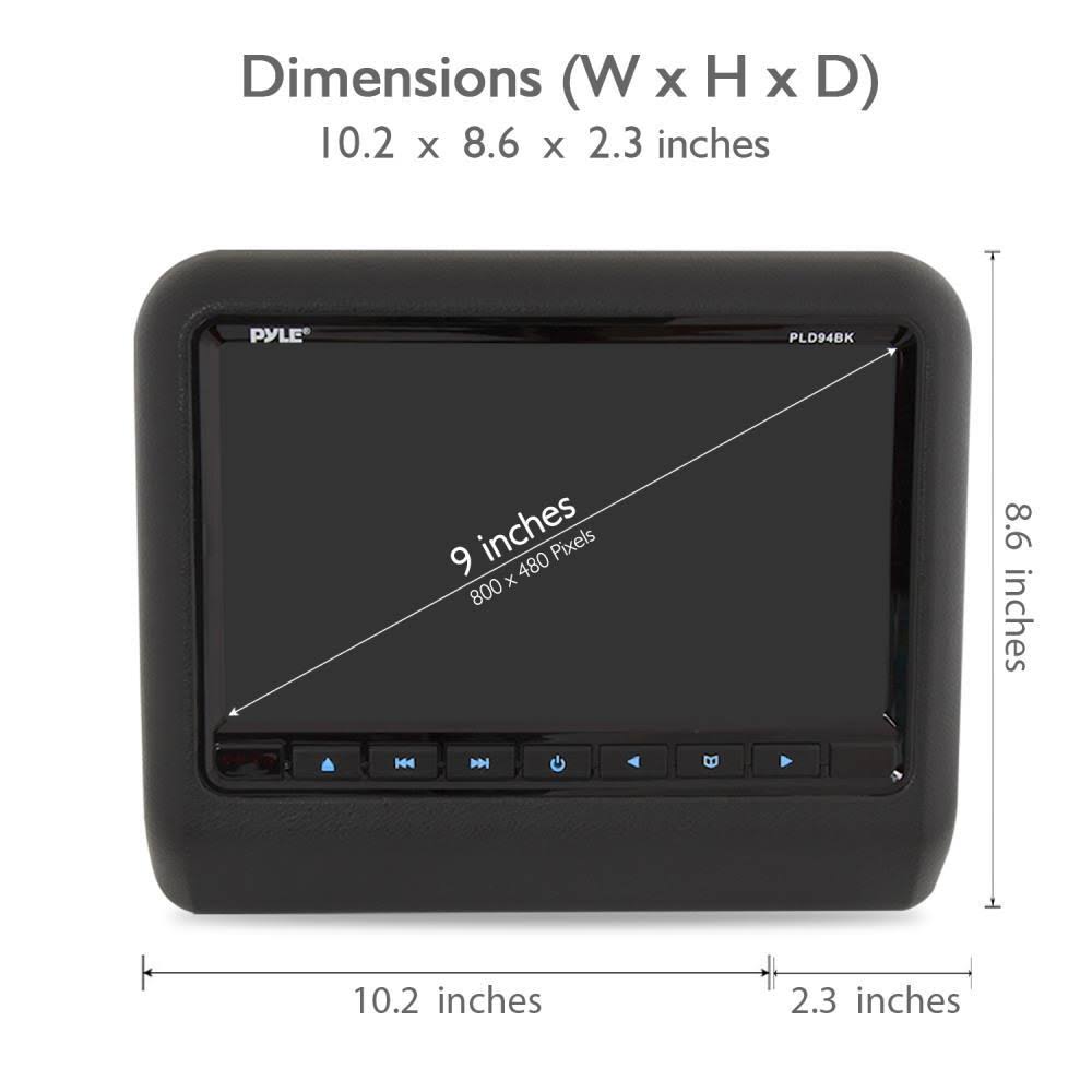 9x22 Vehicle DVD Player Y949150
