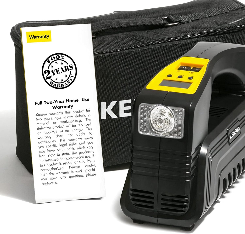 AC/DC Digital Tire Inflator Portable Air Compressor Pump N5175