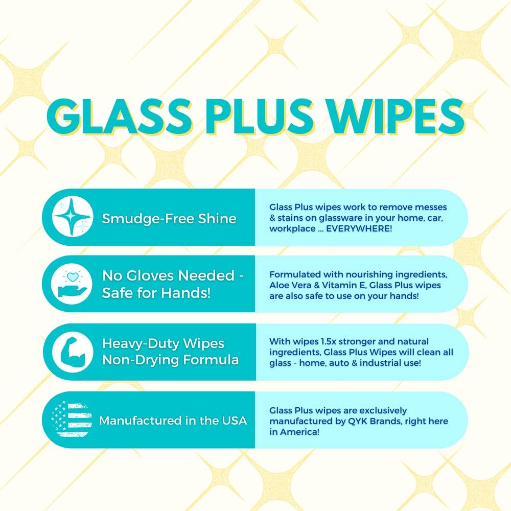 Glass Window Mirror Cleaning Wipes (12 Canisters) O31341