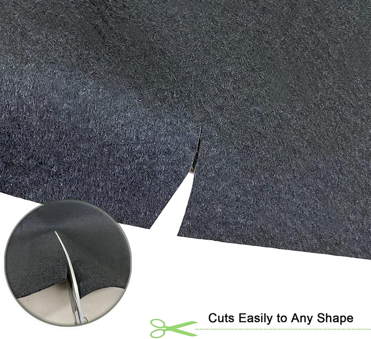 Black Durable Garage Floor Mat R83996