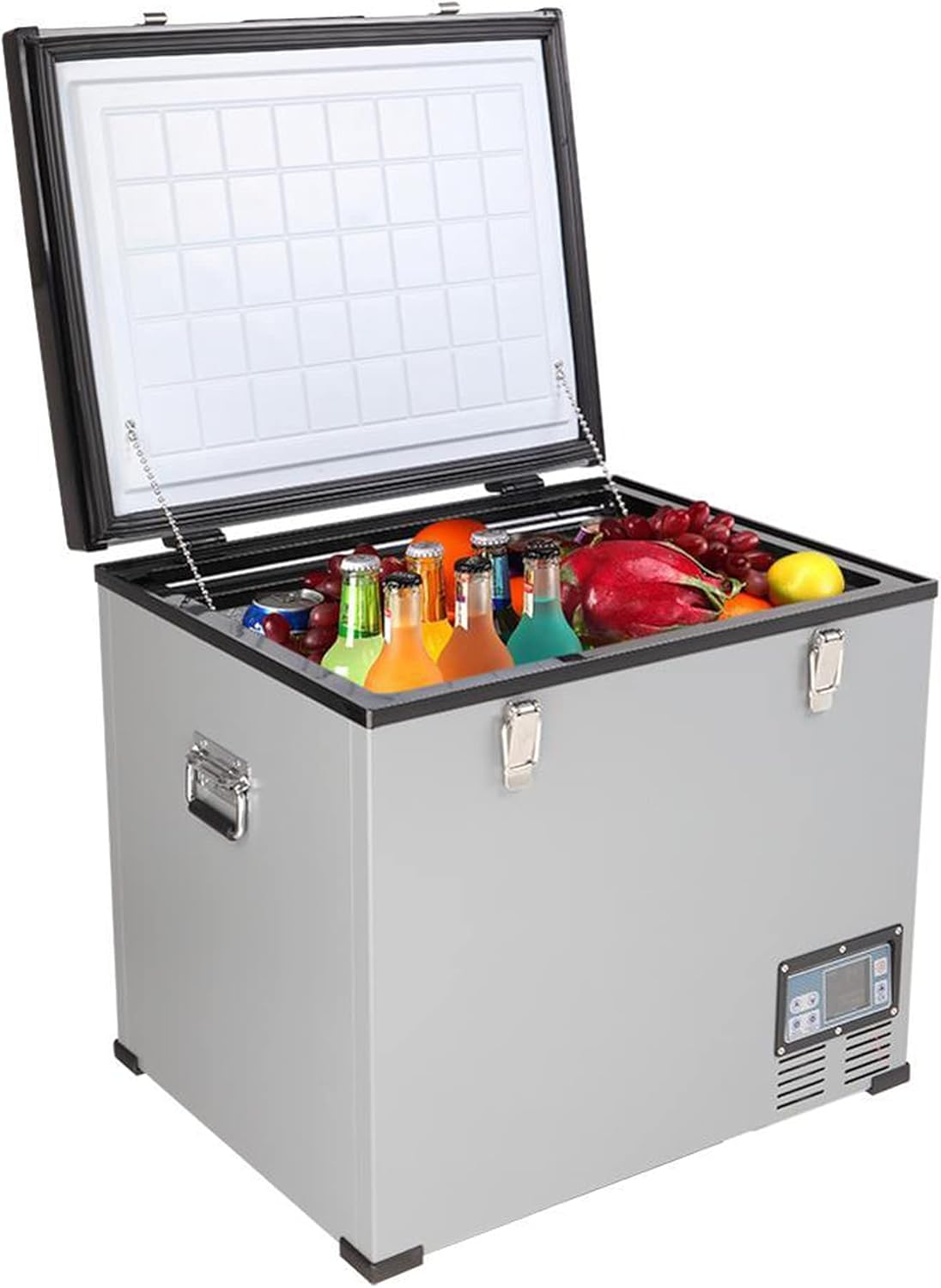 Portable Car Refrigerator, 55 Quart(52L) Electric Compressor Cooler J500