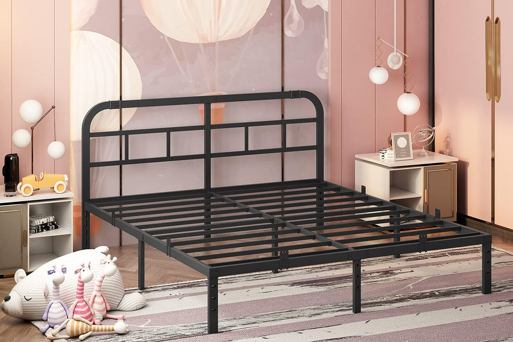 14" Heavy Duty Metal Bed Frame California King Y8138
