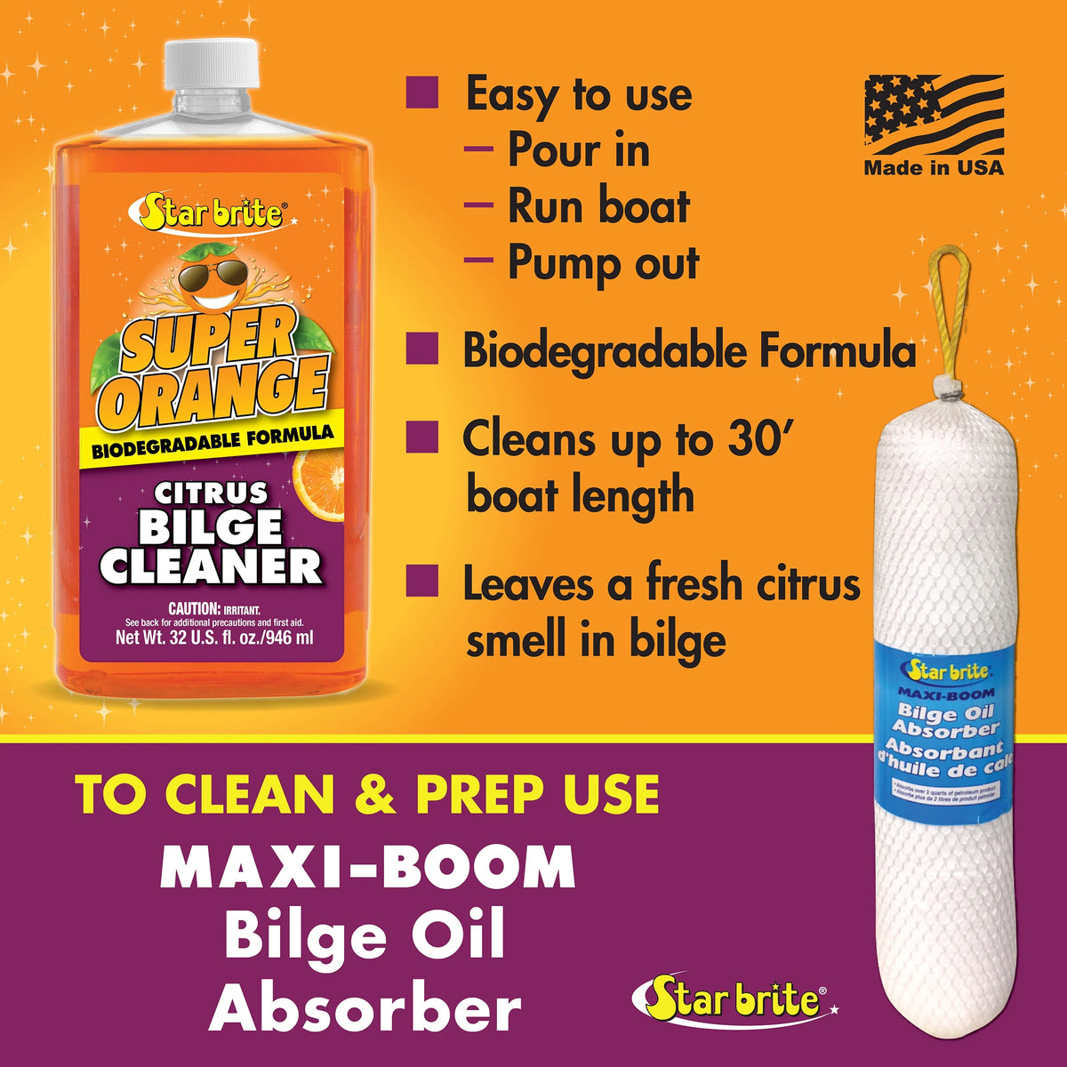 32 Ounce Citrus Bilge Cleaner B588