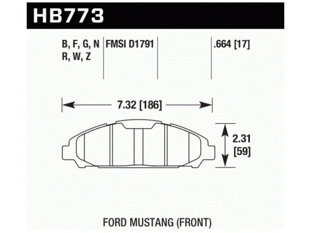Brake Pads L269