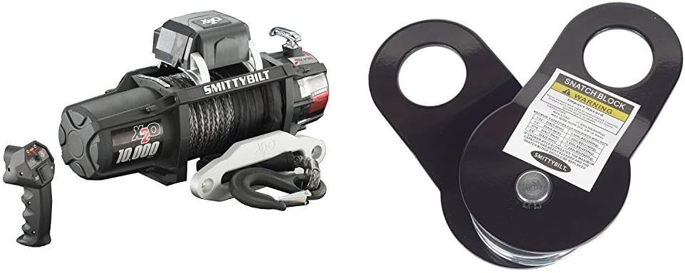 10,000 lb. Waterproof Synthetic Rope Winch G1184